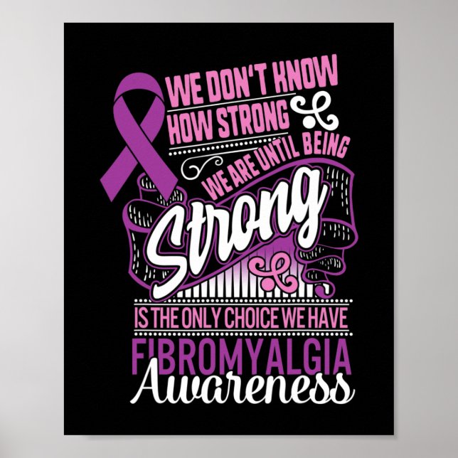 Stark är den enda kunskapen om fibromyalgi i valet poster (Framsidan)