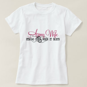 Stark arméfru, även om det ontr t shirt