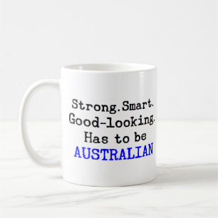 stark australisk kaffemugg