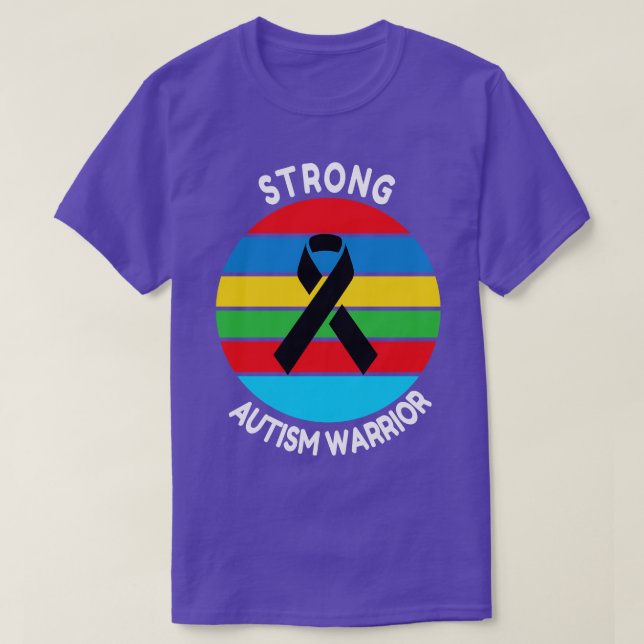 Stark Autism Warrior T Shirt (Design framsida)