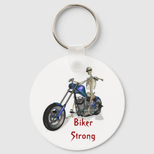 Stark biker nyckelring