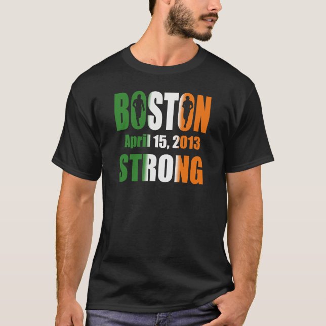 Stark Boston irländare T Shirt (Framsida)