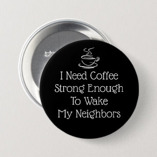 Stark Coffee Humor Knapp