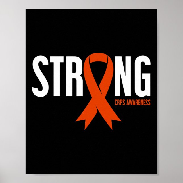Stark CRPS-medvetenhet om RSD CRPS-medvetenhet Poster (Framsidan)