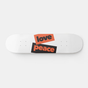 Stark, djärv, enkel stadsplanering för fred i Kärl Mini Skateboard Bräda 18,5 Cm