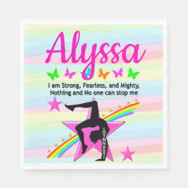 STARK, FEARLESS OCH MIGHTY GYMNAST PAPPERSSERVETT
