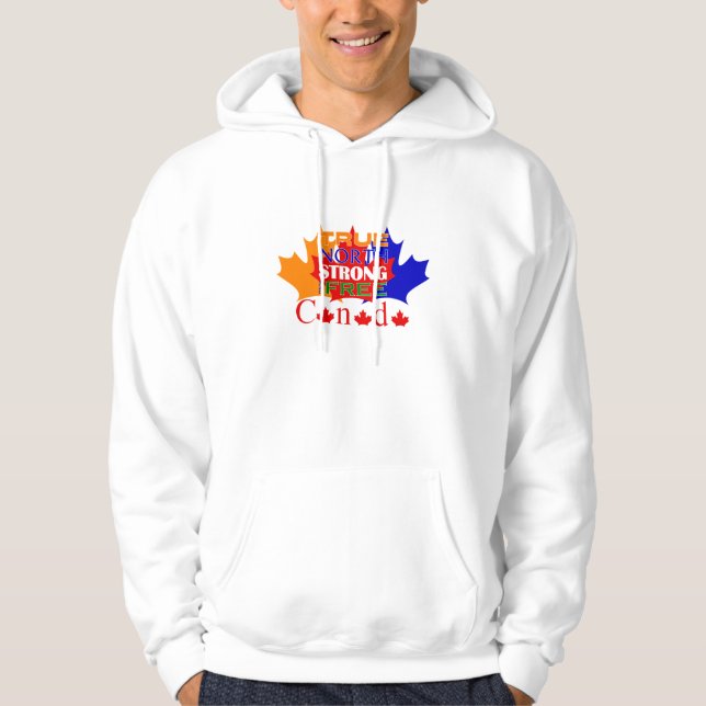 STARK & FRI HOODIE FÖR RIKTIG NORD (Framsida)