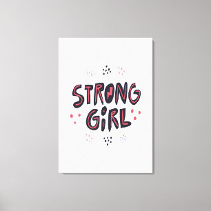 Stark Girl Canvastryck