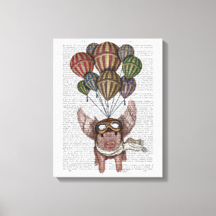 Stark Gris Canvastryck