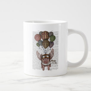 Stark Gris Jumbo Mugg
