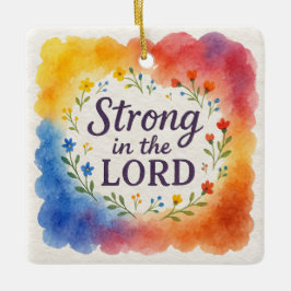 Stark i Lord Christian Art Julgransprydnad Keramik