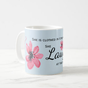 Stark kvinnamugg för Proverbs 31 Kaffemugg