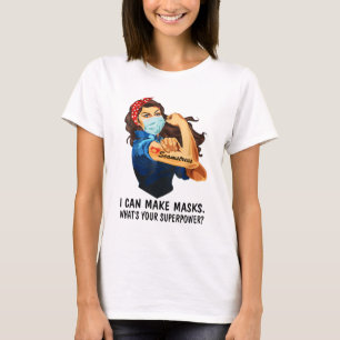 Stark kvinnlig Tatto Seamstress jag kan göra T Shirt