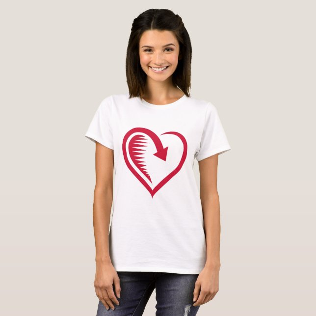 Stärk Kvinnor Mysig T-Shirt (Hel framsida)