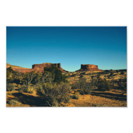 Stark liggande fototryck