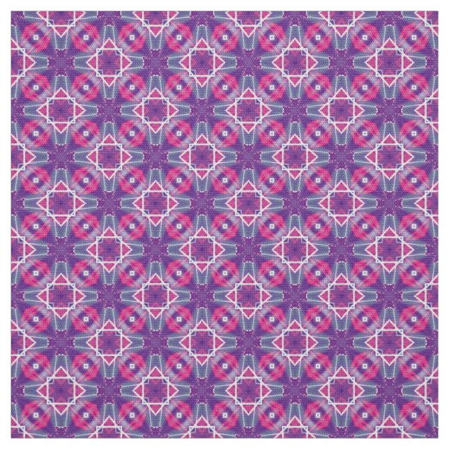 Stark Lila, Magenta och Violet Crafts Fabric Tyg (Provkarta)