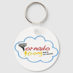 Stark logotyp Keychain för tornado Nyckelring