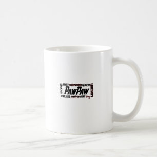 Stark lojal morfar för Pawpawfars dag Kaffemugg