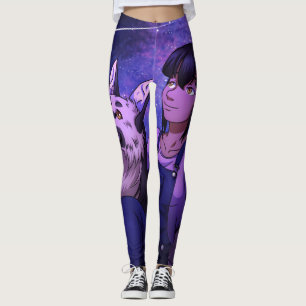Stark med en Hund Leggings