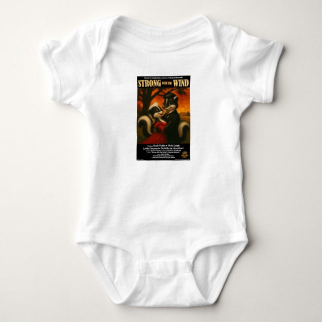 Stark med vinden filmparodi t shirt (Framsida)
