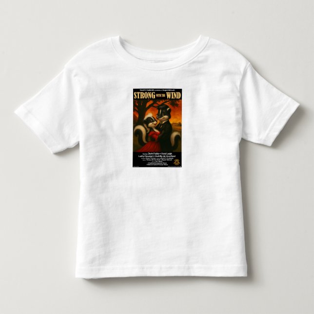 Stark med vinden filmparodi t shirt (Framsida)
