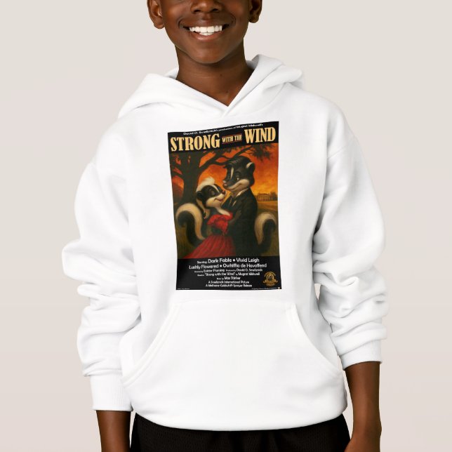 Stark med vinden filmparodi t shirt (Framsida)