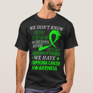 Stark medvetenhet för grönt för t shirt
