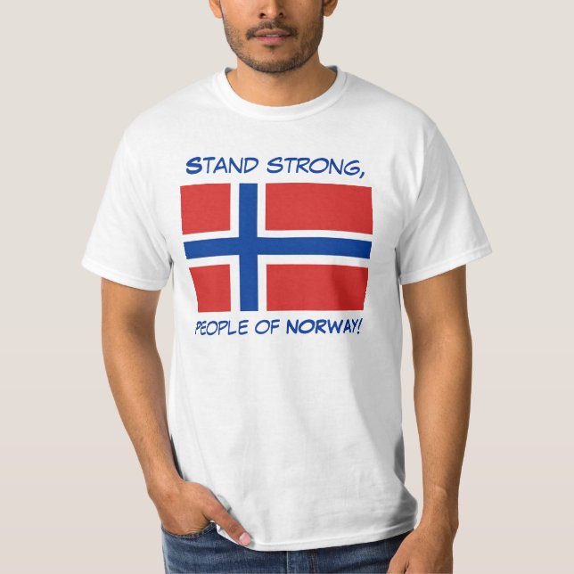 Stark norget-skjorta för stativ t-shirt (Framsida)