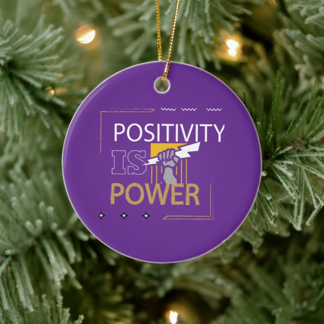 Stark och motiverad design julgransprydnad keramik (Träd)