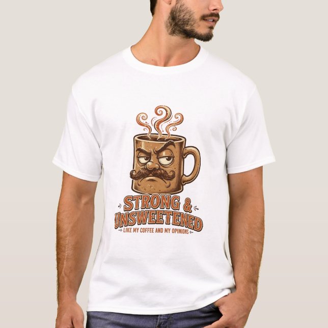 Stark och osöt Halloween T-shirt (Framsida)