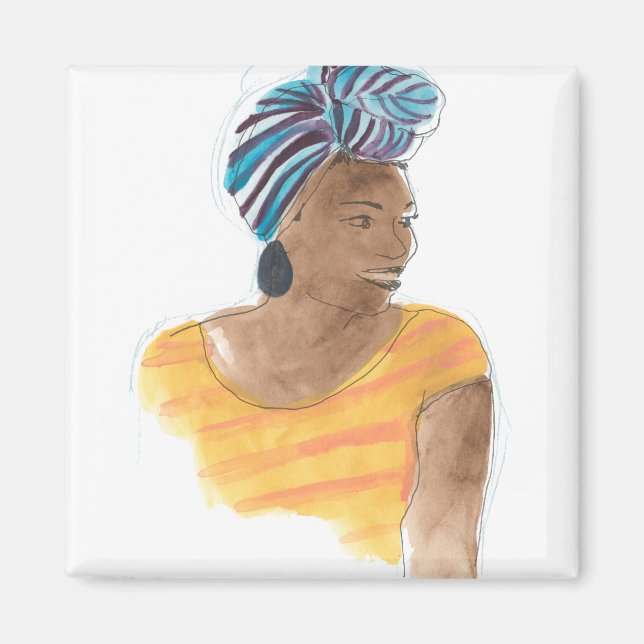 Stark och vacker magnet (Framsidan)