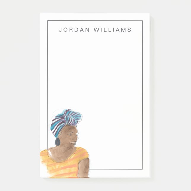 Stark och vacker post-it block (Framsida)