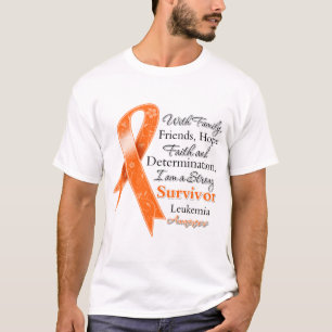 Stark överlevande för Leukemiaservice Tee Shirt