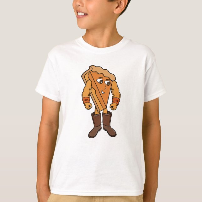 Stark paj med skor t shirt (Framsida)