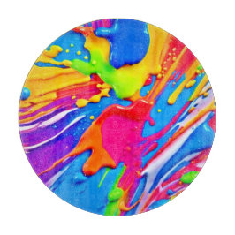 Stark platter Färg Burst-design