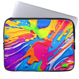 Stark platter Färg Burst-design Laptop Fodral