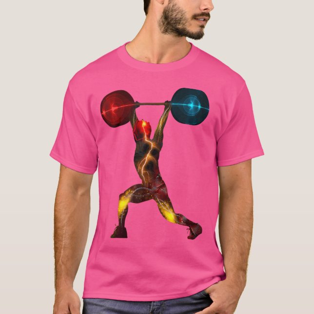 Stark PowerLfter, jag väger lyft från gift-shir T Shirt (Framsida)