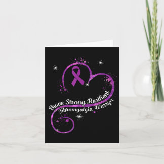 Stark Resilient Fibromyalgia Warrior Awareness Pu Kort