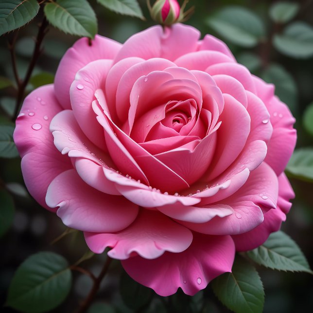 Stark Rosa ros Formal Necktie Slips (Skapare uppladdad)