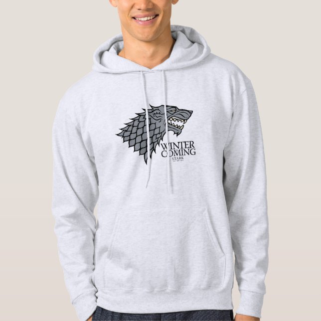 Stark Sigil - vintern kommer Hoodie (Framsida)