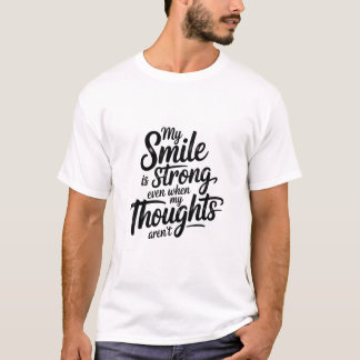 Stark sjömil, tyst kamp t shirt