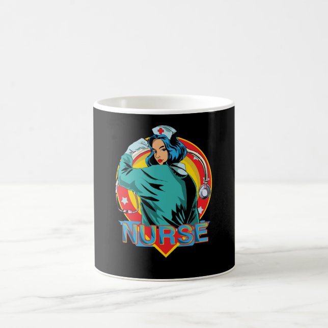Stark Sjuksköterska Kaffemugg (Center)