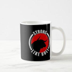 Stark som Bull Bodybuilding and Power Lyft 1 Kaffemugg