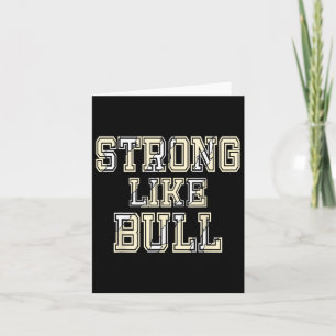 Stark som Bull Bodybuilding and Power Lyft 1 Kort