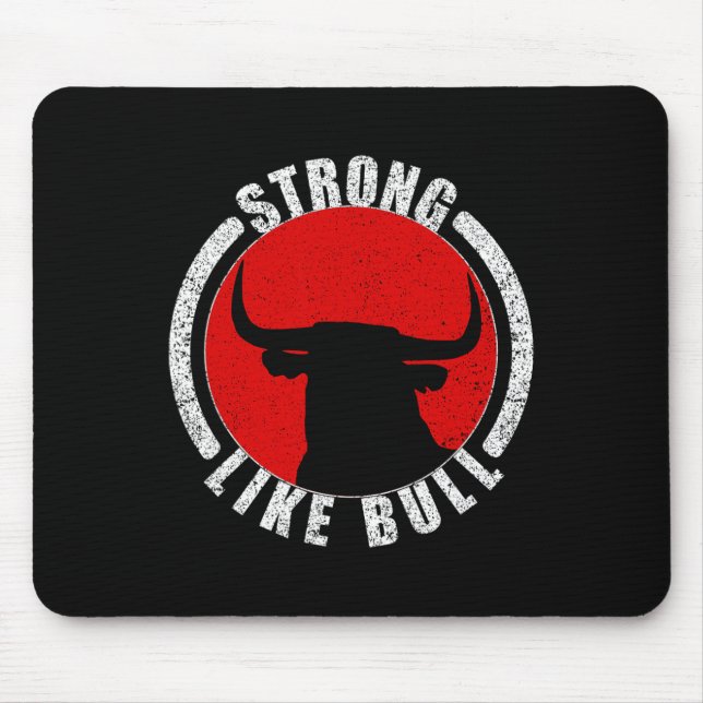 Stark som Bull Bodybuilding and Power Lyft 2 Musmatta (Framsidan)