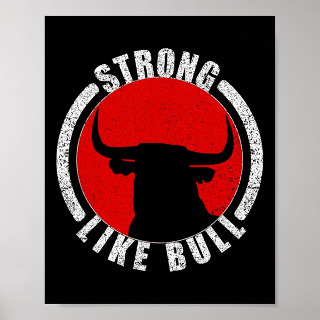 Stark som Bull Bodybuilding and Power Lyft 2 Poster (Framsidan)