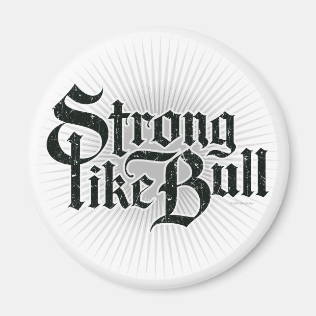 Stark som Bull Magnet (Framsidan)