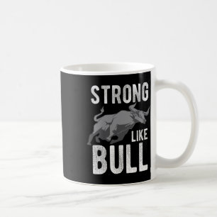 Stark som Bull Powerlift Bodybuilding 2 Kaffemugg