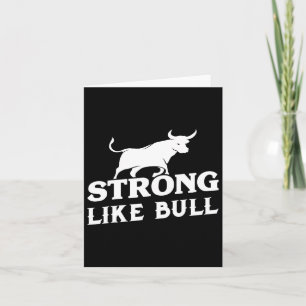 Stark som Bull Powerlift Bodybuilding 3 Kort
