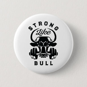 Stark som Bull Powerlift Bodybuilding 6 Knapp